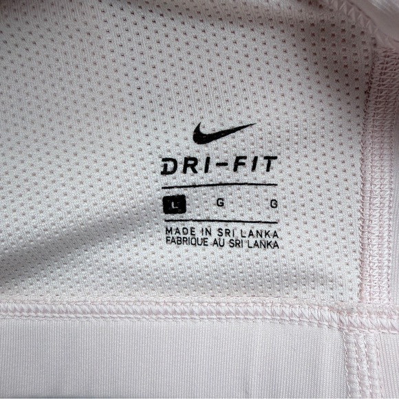 Nike DriFit Light Pink Crisscross-Strap Sports Bra - Picture 8 of 8